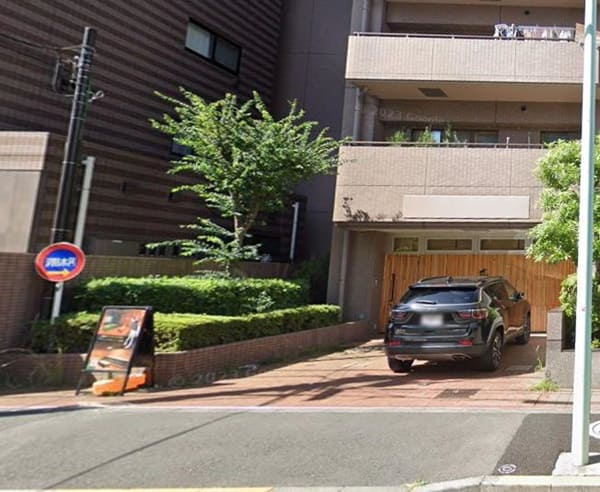 マイゴルフレンジ恵比寿店の駐車場